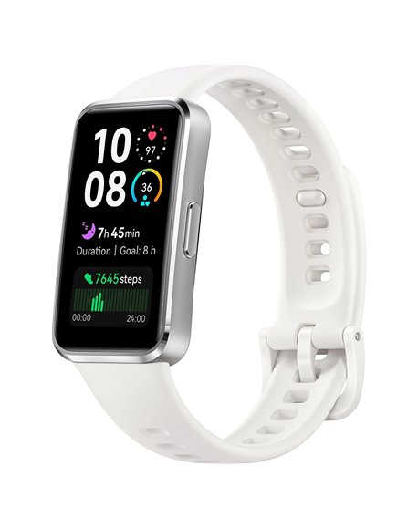 Huawei Band 10 | 1.47 inch AMOLED | Touchscreen | Heart rate monitor | Waterproof | Bluetooth | White