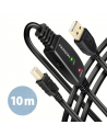 AXAGON USB repeater cable, 10 m | ADR-210B | USB Type A - USB Type B