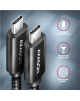 AXAGON Data and charging USB4 Gen 3x2 cable, 1 m | BUCM432-CM10AB | USB Type C - USB Type C
