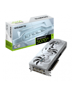 Gigabyte GeForce RTX 5070 Ti EAGLE OC ICE SFF 16G | NVIDIA | 16 GB | GeForce RTX 5070 Ti | GDDR7 | HDMI ports quantity 1 | PCI-E
