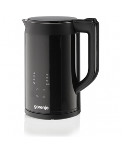 Gorenje Kettle | K17DWDII | Electric | 2200 W | 1.7 L | Stainless Steel | 360° rotational base | Black