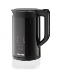 Gorenje Kettle | K17DWDII | Electric | 2200 W | 1.7 L | Stainless Steel | 360° rotational base | Black