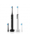 ETA Set of Electric Toothbrushes | ETA270990000 Sonetic | Rechargeable | For adults | Number of brush heads included 4 | Number of teeth brushing modes 5 | Black/White