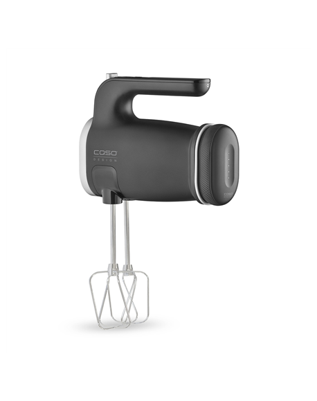 Caso Cordless Hand Mixer | Click & Mix | Hand Mixer | 150 W | Number of speeds 8 | Stainless Steel/Black