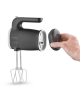 Caso Cordless Hand Mixer | Click & Mix | Hand Mixer | 150 W | Number of speeds 8 | Stainless Steel/Black