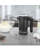Caso Cordless Hand Mixer | Click & Mix | Hand Mixer | 150 W | Number of speeds 8 | Stainless Steel/Black