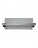 Candy | Hood | CBT625/2X | Telescopic | Energy efficiency class B | Width 60 cm | 332 m³/h | Mechanical control | LED | Stainless steel