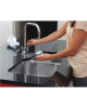 BLACK & DECKER | Vacuum Cleaner | PV1820L-QW | Cordless operating | Handstick | 18 V | Operating time (max) 13 min | White