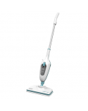 BLACK & DECKER | Steam mop | FSMH13E10-QS | Power 1300 W | Water tank capacity 0.38 L | White/Blue