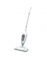 BLACK & DECKER | Steam mop | FSMH13E10-QS | Power 1300 W | Water tank capacity 0.38 L | White/Blue