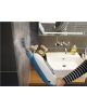 BLACK & DECKER | Steam mop | FSMH13E10-QS | Power 1300 W | Water tank capacity 0.38 L | White/Blue