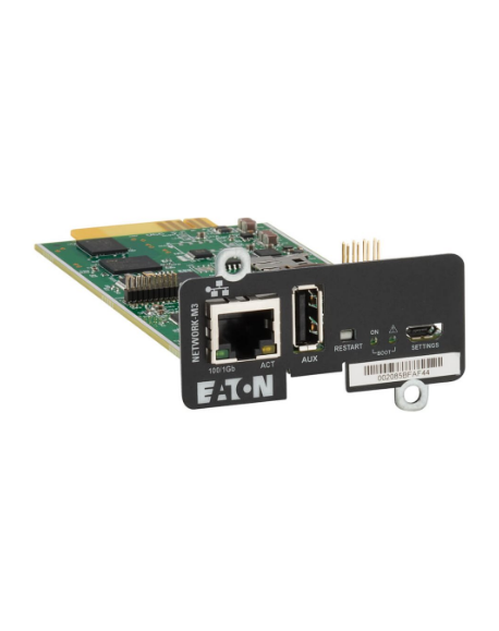Eaton | Cybersecure Gigabit NETWORK-M3 Card for UPS and PDU | Network-M3