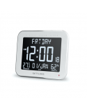 Muse | Wall Clock with Alarm Function | M-090 WMC | White