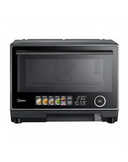 Midea Microwave oven | MSO25H | Free standing | 25 L | 1000 W | Convection | Grill | Black