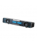 Edifier | PC Speaker with Quality Sound and Splendid Light Effects | QS30 | 2.5W + 2.5W W | Bluetooth | Black | ≥ 85 dB | Wireless connection