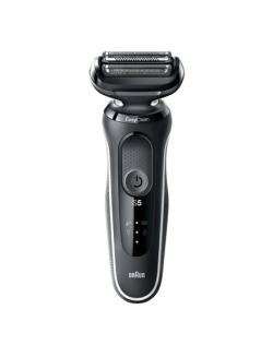 Braun Shaver 50-W1500s Cordless, Charging time 1 h, Lithium Ion, Number of shaver heads/blades 3, Black/White, Wet & Dry