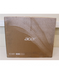SALE OUT. Acer Vero B8 B248YEbemiqprcuzx 23.8" IPS 1920x1080/16:9/4ms/300/100M:1/DP,HDMI/Audio Out/Webcam/Black | Acer | Vero B8