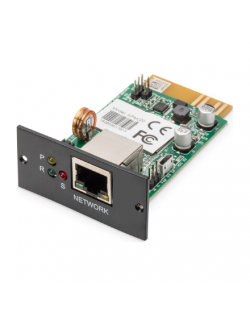 Digitus | SNMP and WEB card for DIGITUS OnLine UPS rack mount units | DN-170100-1
