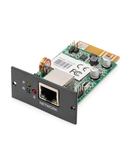 Digitus | SNMP and WEB card for DIGITUS OnLine UPS rack mount units | DN-170100-1