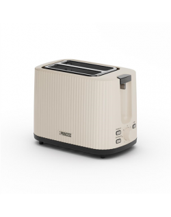 Princess Wave Toaster | 428207 | Power 930 W | Number of slots 2 | Housing material Plastic | Beige