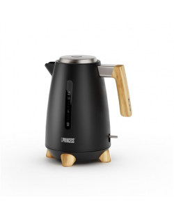 Princess Pure Kettle | 236061 | Electric | 3000 W | 1.7 L | Stainless steel | 360° rotational base | Black