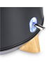 Princess Pure Kettle | 236061 | Electric | 3000 W | 1.7 L | Stainless steel | 360° rotational base | Black