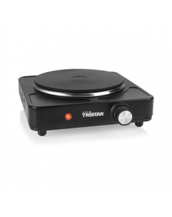 Tristar Table hob | KP-6151 | Number of burners/cooking zones 1 | Black | Electric