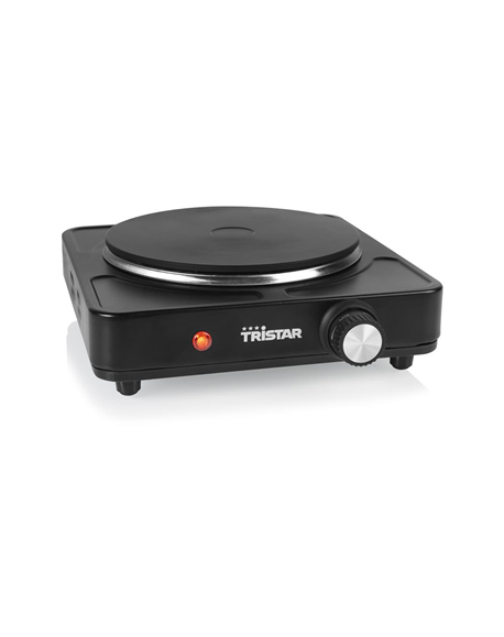 Tristar Table hob | KP-6151 | Number of burners/cooking zones 1 | Black | Electric