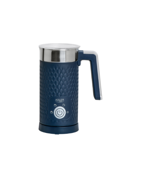 Adler AD 4494 d Milk frother, Frothing and heating, Dark Blue | Adler