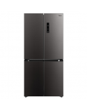Midea Refrigerator | MDRF632FIE28 | Energy efficiency class E | Free standing | Side by side | Height 177.5 cm | No Frost system | Fridge net capacity 305 L | Freezer net capacity 169 L | Display | 35 dB | Black