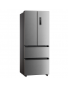 Midea Refrigerator | MERF402FIE02 | Energy efficiency class E | Free standing | Combi | Height 178 cm | No Frost system | Fridge net capacity 244 L | Freezer net capacity 147 L | Display | 41 dB | Stainless steel