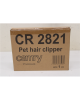 SALE OUT. Camry CR 2821 Hair clipper for pets, Titanium head with ceramic blade, 4 comb attachments: 3, 6, 9, 12 mm - WITHOUT N1