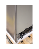 SALE OUT. Gorenje RK14EPS4 Refrigerator, E, Free standing, Combi, Height 143 cm, Net Fridge 122 L, Net Freezer 53 L, Silver | Go