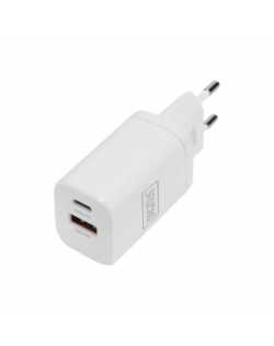 Digitus | USB Charger 1x USB-A/1x USB-C, 30W | DA-10062