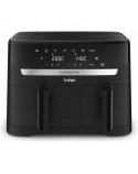 TEFAL Dual Easy Fry Essential Airfryer | EY901N | Power 2700 W | Capacity 8.3 L | Black