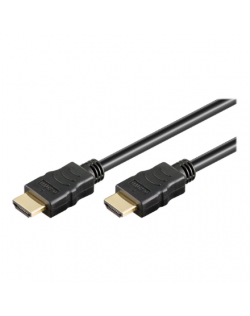 Goobay High Speed HDMI Cable with Ethernet | Black | HDMI | 15 m