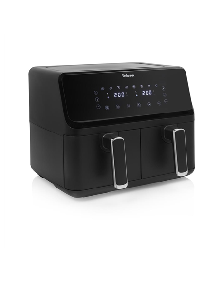 Tristar Double Basket Airfryer | FR-9026 | Power 2700 W | Capacity 8 L | Black