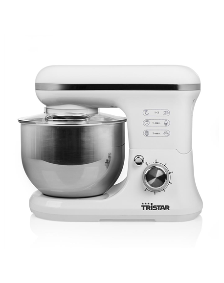 Tristar Kitchen Machine | MX-4817 | 1200 W | Number of speeds 6 | Bowl capacity 5 L | White