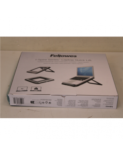 SALE OUT. Fellowes Quick Lift I-Spire laptop stand - black | Fellowes | Laptop Stand | Quick Lift I-Spire | DAMAGED PACKAGING | 