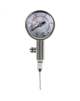 Pure2Improve | Pressure Gauge | Silver