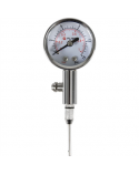 Pure2Improve | Pressure Gauge | Silver