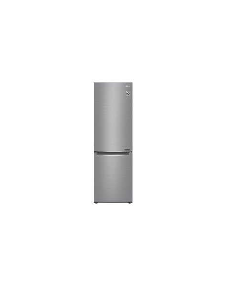 LG Refrigerator GBB61PZJMN A++, Free standing, Combi, Height 186 cm, No Frost system, Fridge net capacity 234 L, Freezer net cap