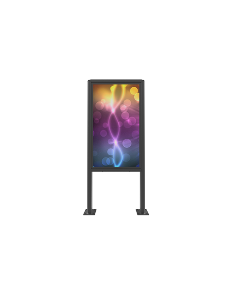 EDBAK | Floor stand | POK101 | 55 " | Maximum weight (capacity) 80 kg | Black