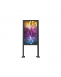 EDBAK | Floor stand | POK101 | 55 " | Maximum weight (capacity) 80 kg | Black