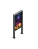 EDBAK | Floor stand | POK101 | 55 " | Maximum weight (capacity) 80 kg | Black