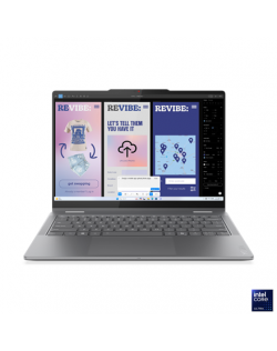 Lenovo Yoga 7 2-in-1 14ILL10 | Luna Grey | 14 " | OLED | Touchscreen | WUXGA | 1920 x 1200 pixels | Glossy | Intel Core Ultra 5 