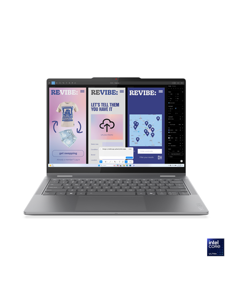 Lenovo Yoga 7 2-in-1 14ILL10 | Luna Grey | 14 " | OLED | Touchscreen | WUXGA | 1920 x 1200 pixels | Glossy | Intel Core Ultra 5 