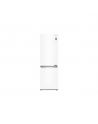 LG Refrigerator GBB61SWJMN A++, Free standing, Combi, Height 186 cm, No Frost system, Fridge net capacity 234 L, Freezer net capacity 107 L, Display, 36 dB, White