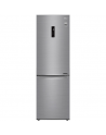 LG Refrigerator GBB71PZDMN A++, Free standing, Combi, Height 186 cm, No Frost system, Fridge net capacity 234 L, Freezer net capacity 107 L, Display, 36 dB, Silver