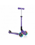 Globber | Junior Scooter | Purple | Scooter Junior Foldable Fantasy Lights | 437-103